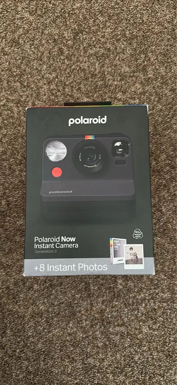 Câmera polaroide nova lacrada