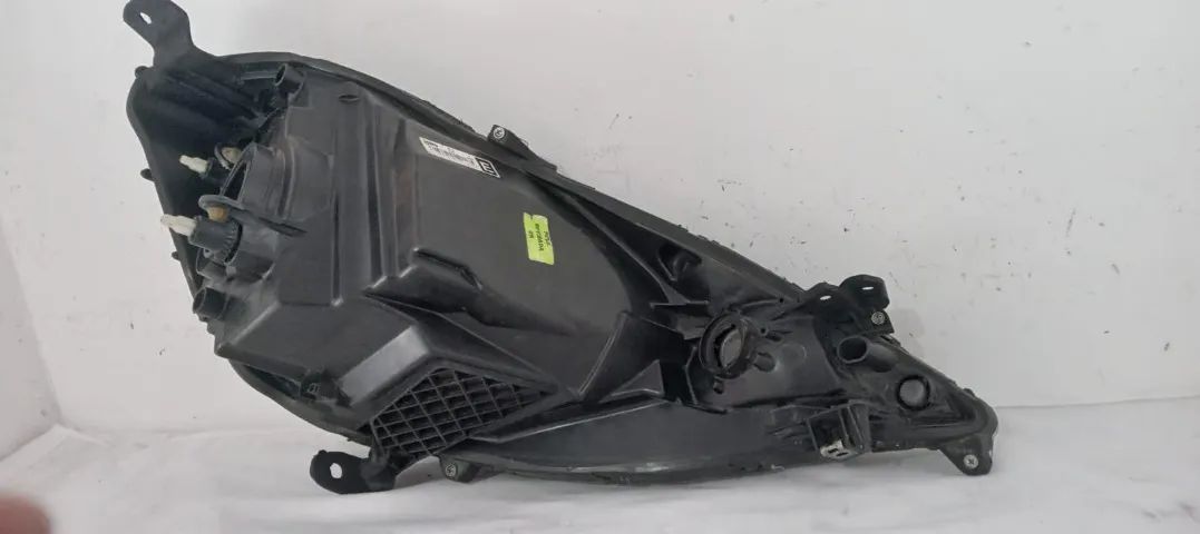 Farol Honda Fit 2009 2010 2011 2012 Máscara Cinza Original VALEO Lado Esquerdo Motorista - Foto 4
