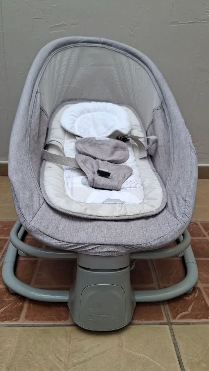 Cadeira Techno Deluxe 4 Em 1 Cinza claro mastela - Foto 3