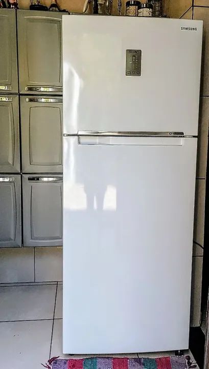 SAMSUNG INVERTER FROST FREE DUPLEX 5 Em 1 C/ TWIN COOLING PLUS DIGITAL INVERTER 453L. NOVA