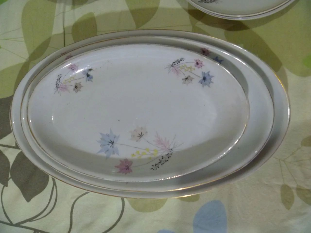 Jogo de Jantar Antigo - Porcelana Real 39  Peças - Foto 4