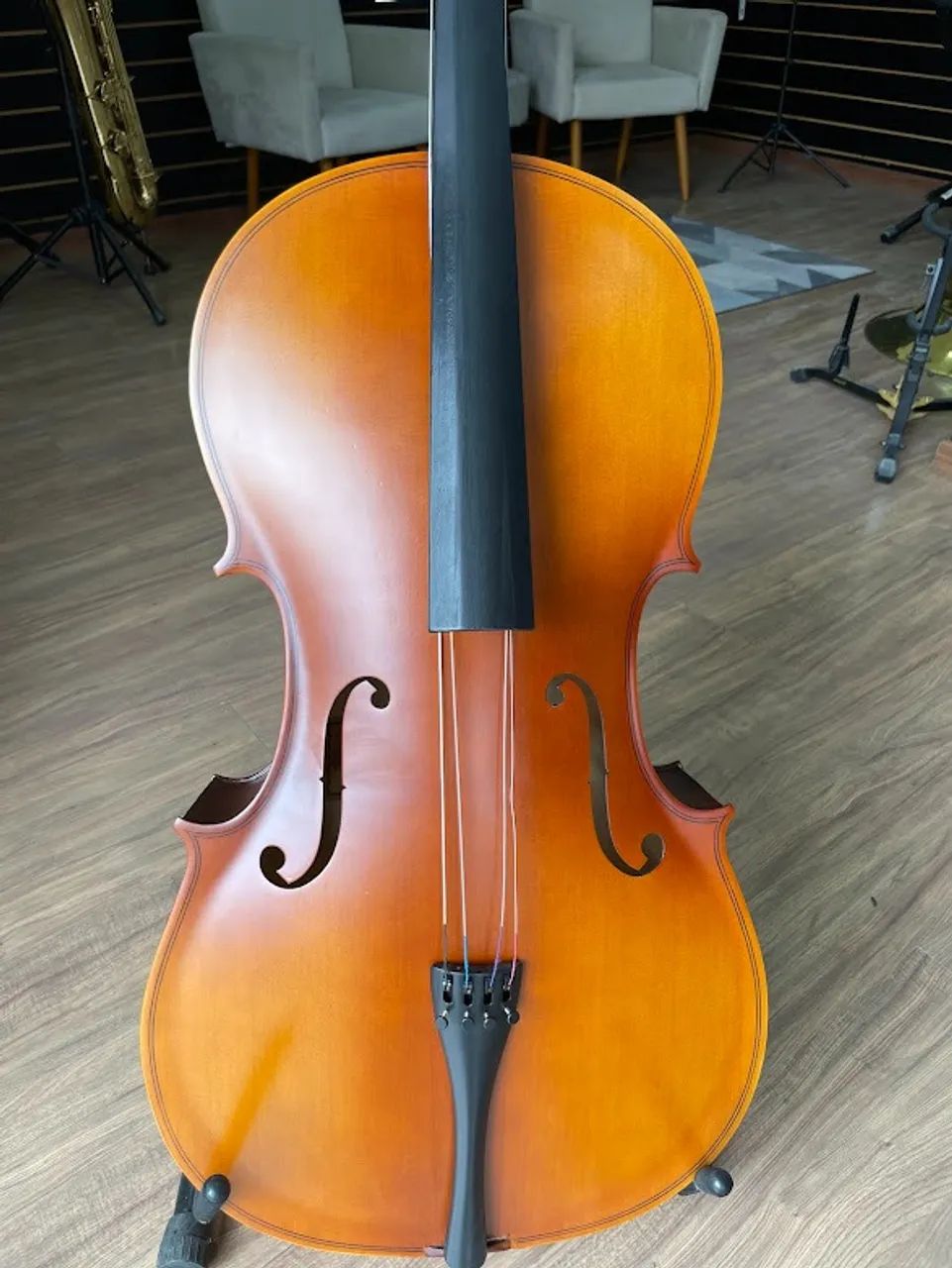 Violoncelo Schieffer 4/4 NOVO #SCHLO4/4-003E  - Foto 2
