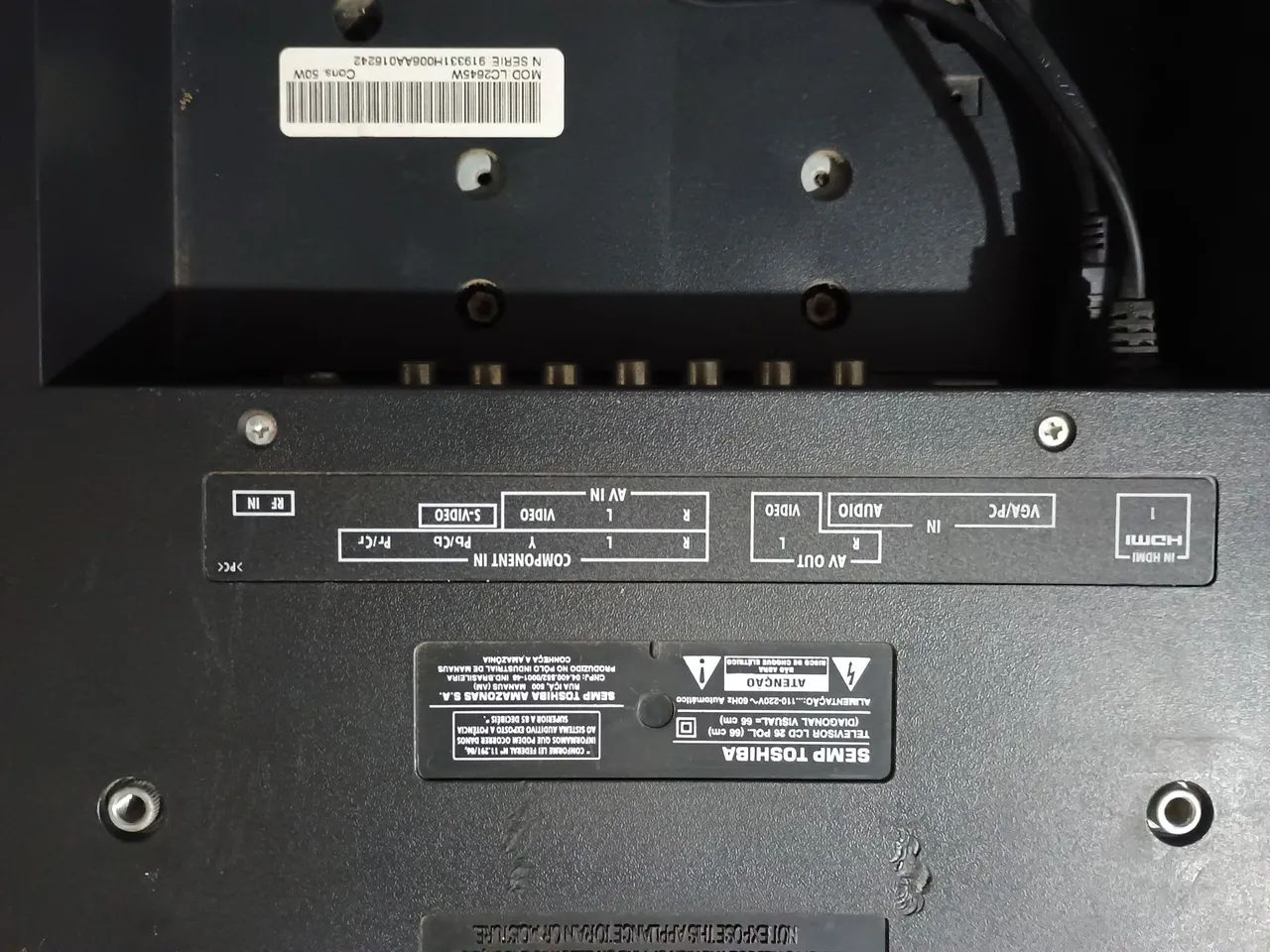 TV Semp 26 Polegadas LCD  - Foto 3