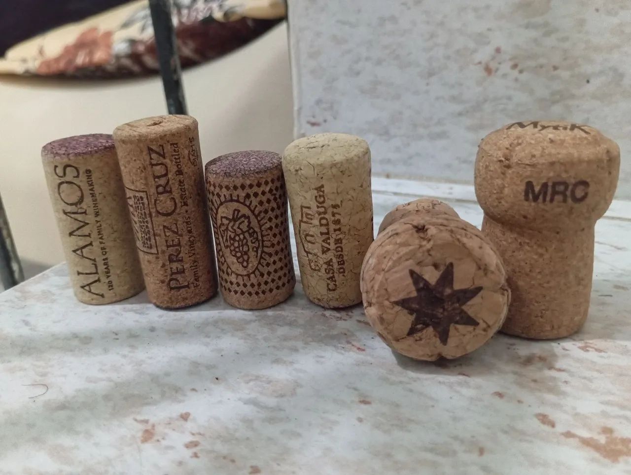 Rolha de vinho para decoração - Foto 3