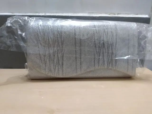 Bolsa festa clutch de mão glitter quadrada caixinha tiracolo transversal corrente.       - Foto 6