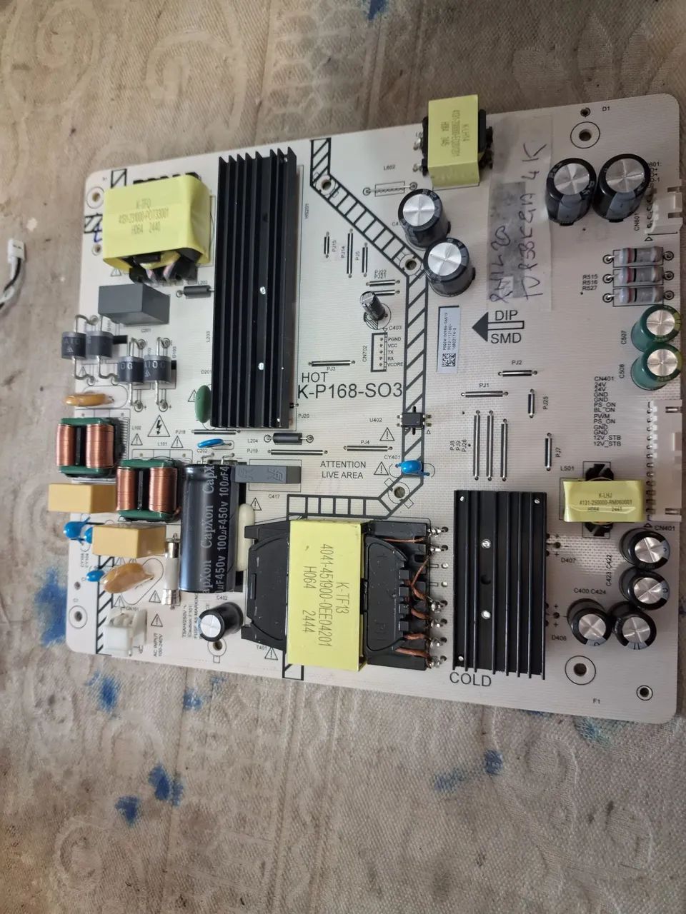 Placa fonte  philco tv p58kga 4k..nova 