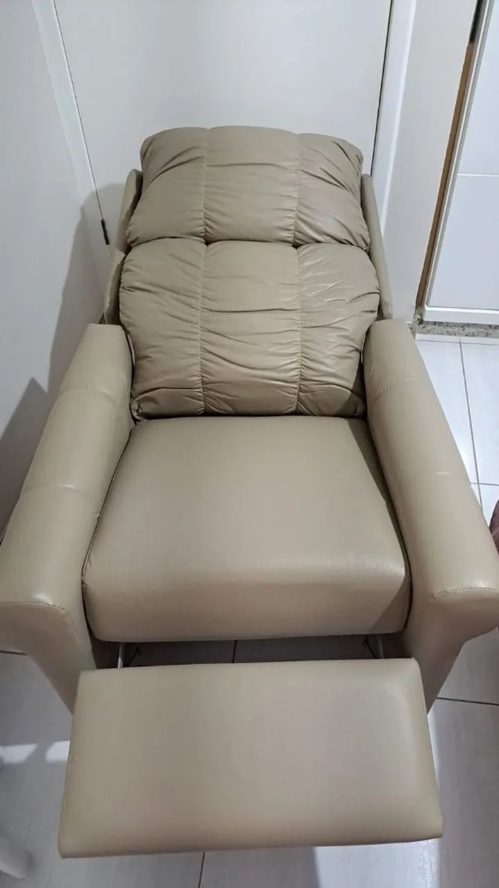 Poltrona reclinável confortável