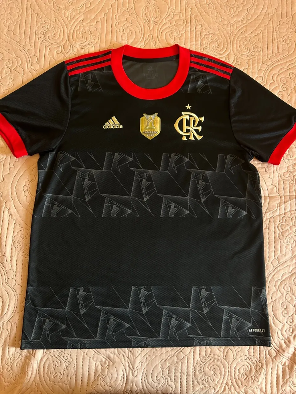 Camisa Flamengo 2021 patch campeão br 2020