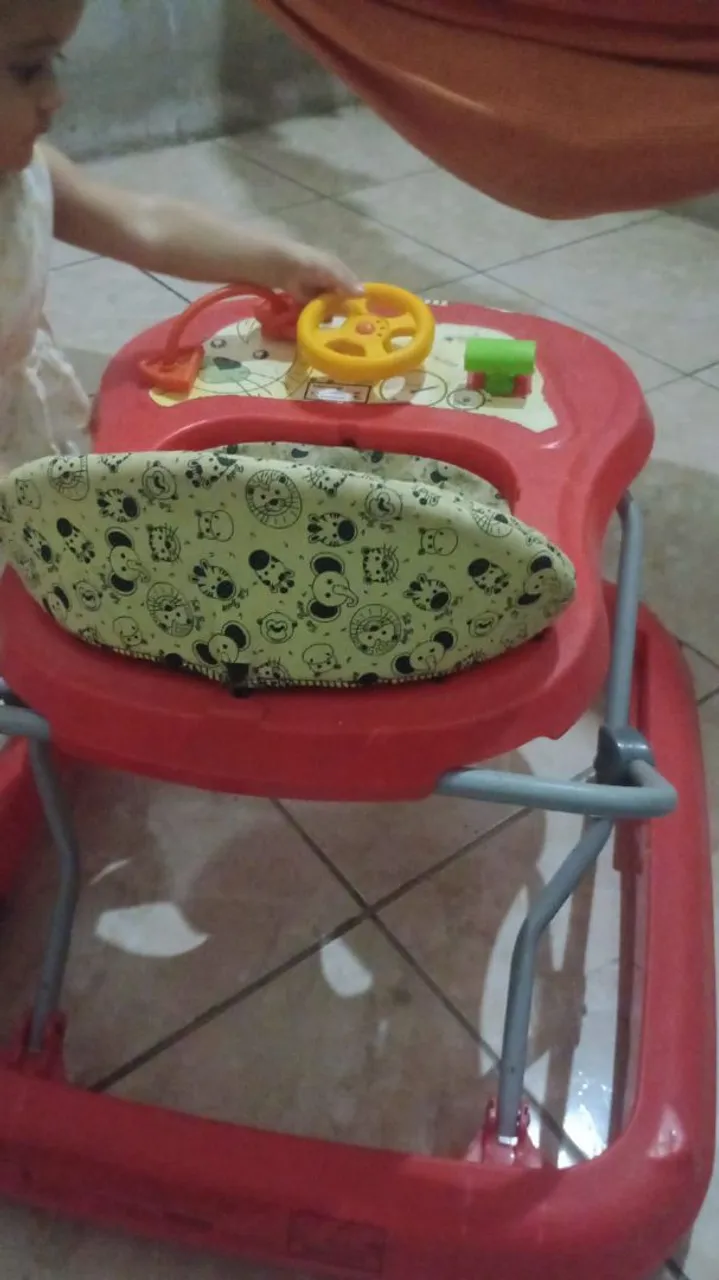 Andador Infantil Vermelho