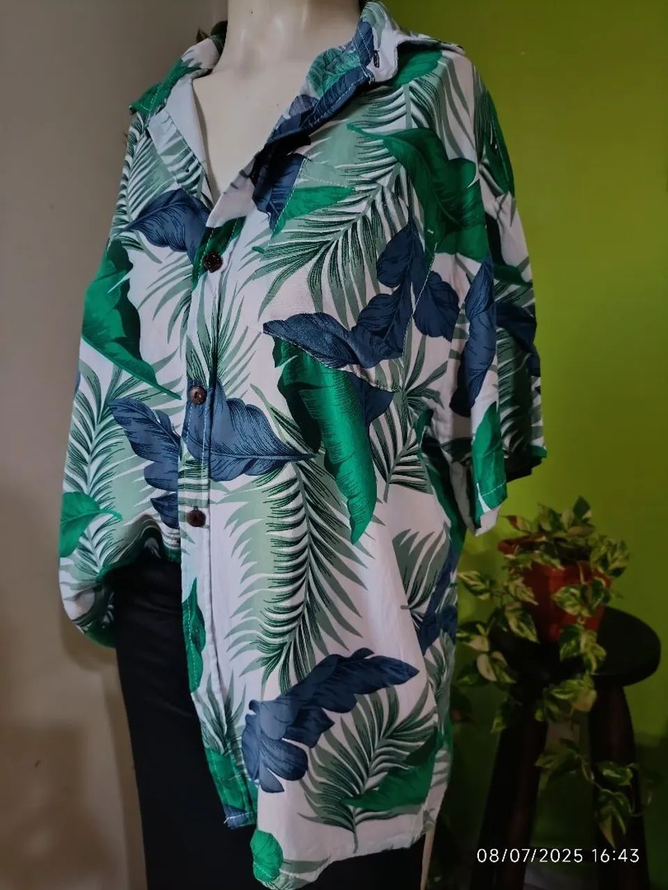 Camisa Floral Tropical - Foto 3