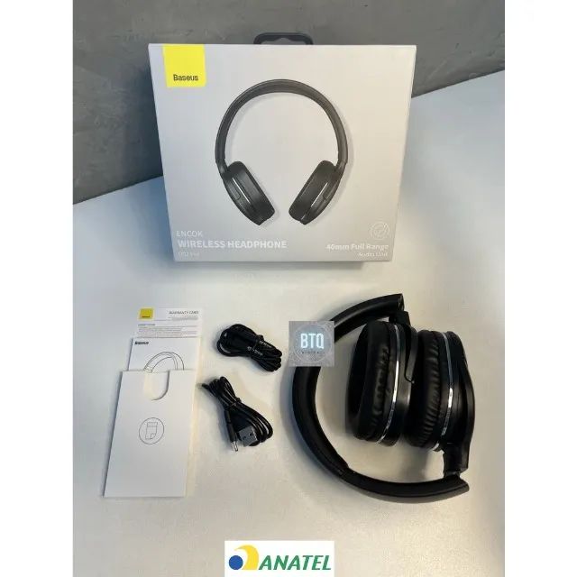 Fone de ouvido Baseus D02 Pro bluetooth 5.3 bobina de 40mm - Novo/Lacrado - Entrego!!! - Foto 2