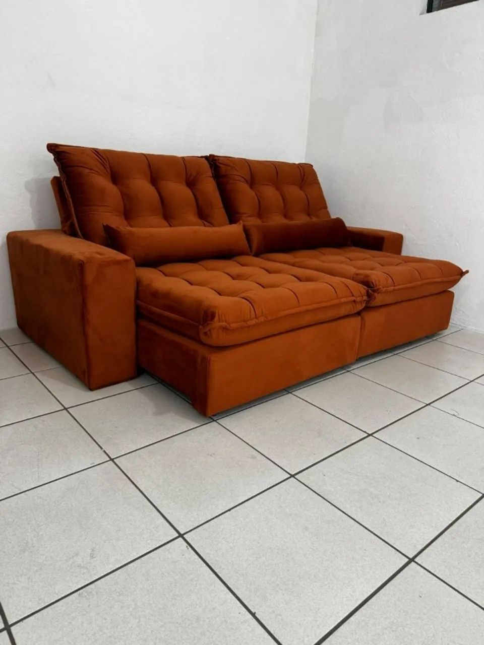 Sofa retratil e reclinavel Terra Cota