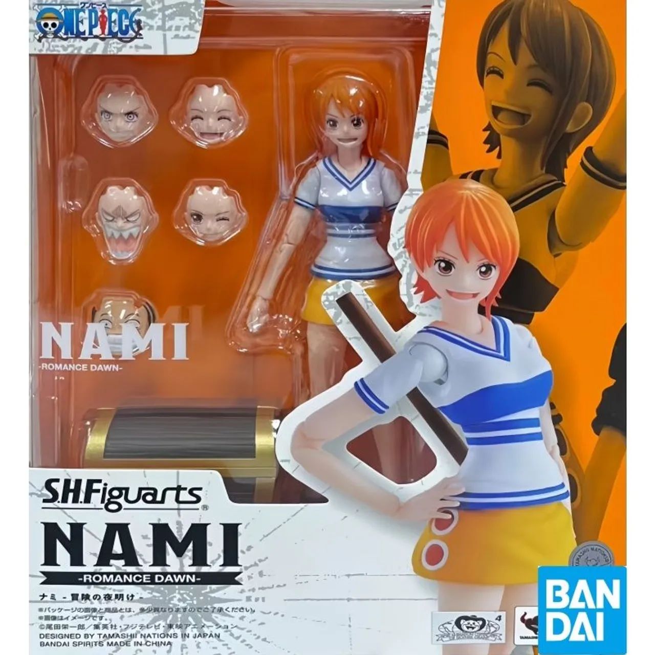 Nami - R.Down East Blue - S.h.figuarts Bandai - One Piece