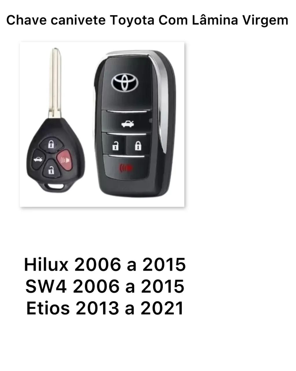 Chave canivete com lâmina Virgem diversas marcas 