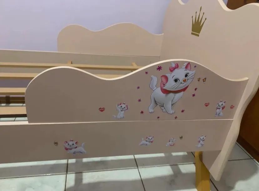 Cama infantil com colchão  - Foto 6