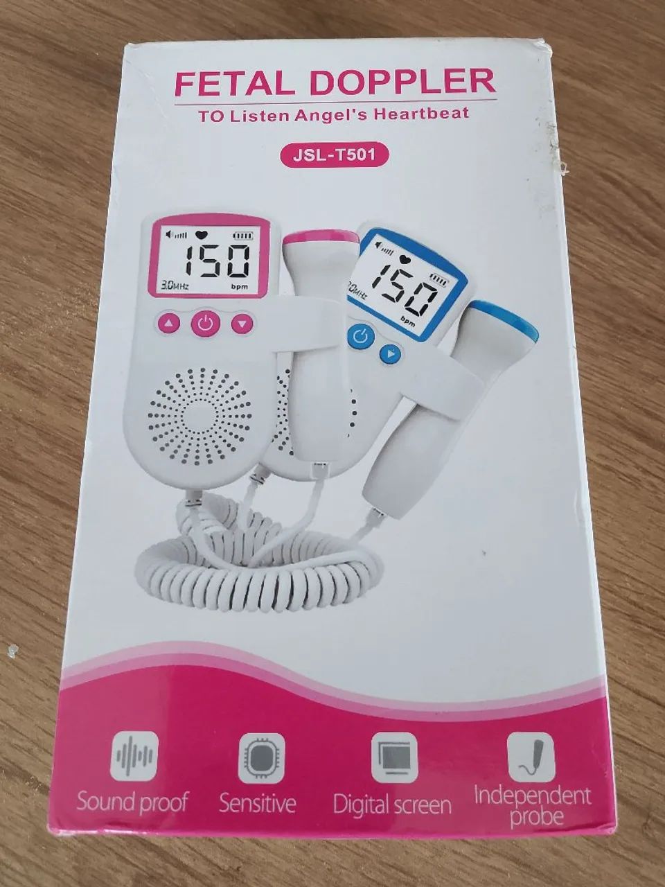 Monitor de Frequência Cardíaca Fetal - Para Gestantes - Foto 3