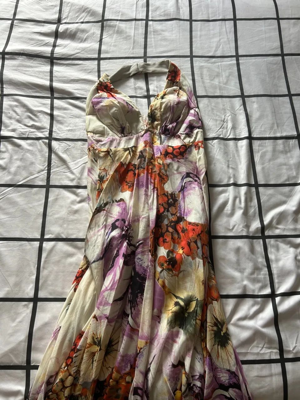 Vestido Floral Alça Fina
