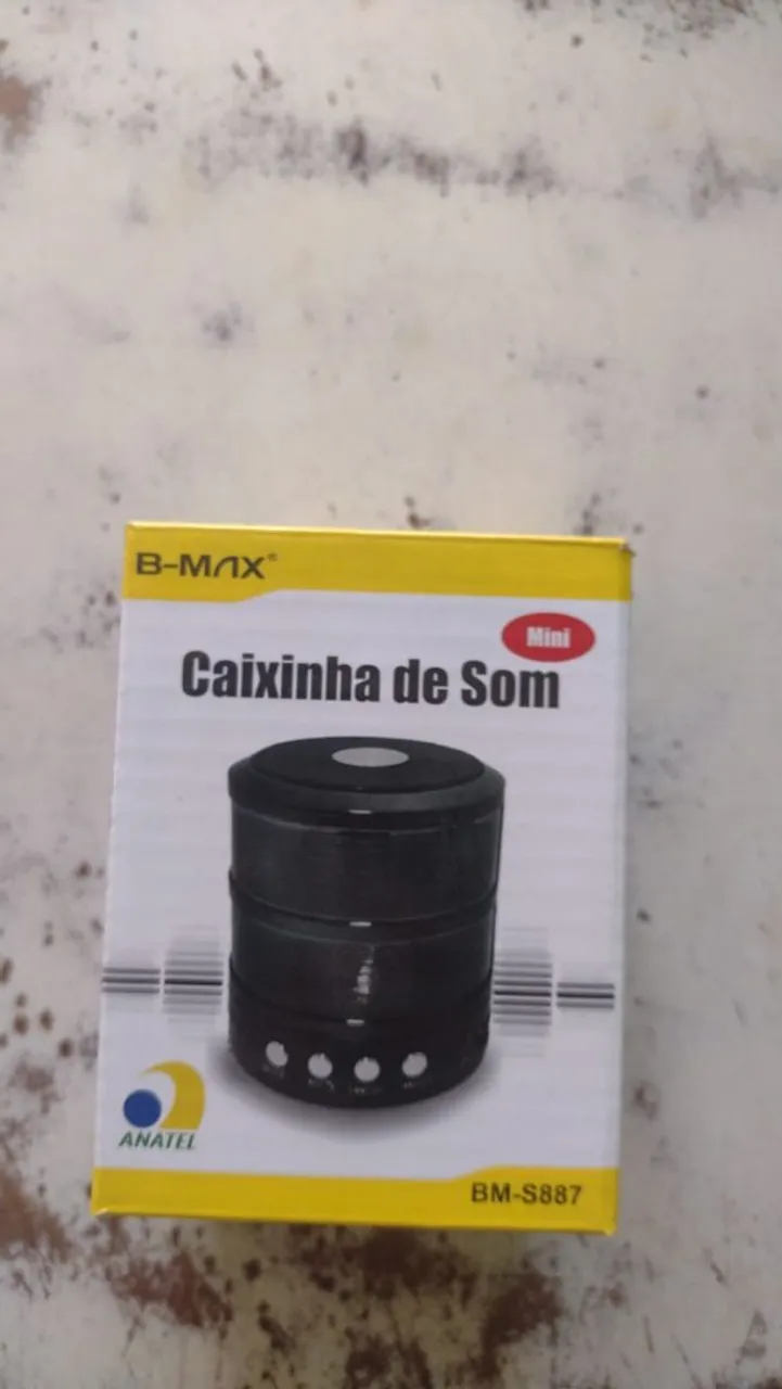 Caixinha de Som Mini B-MAX BM-S887