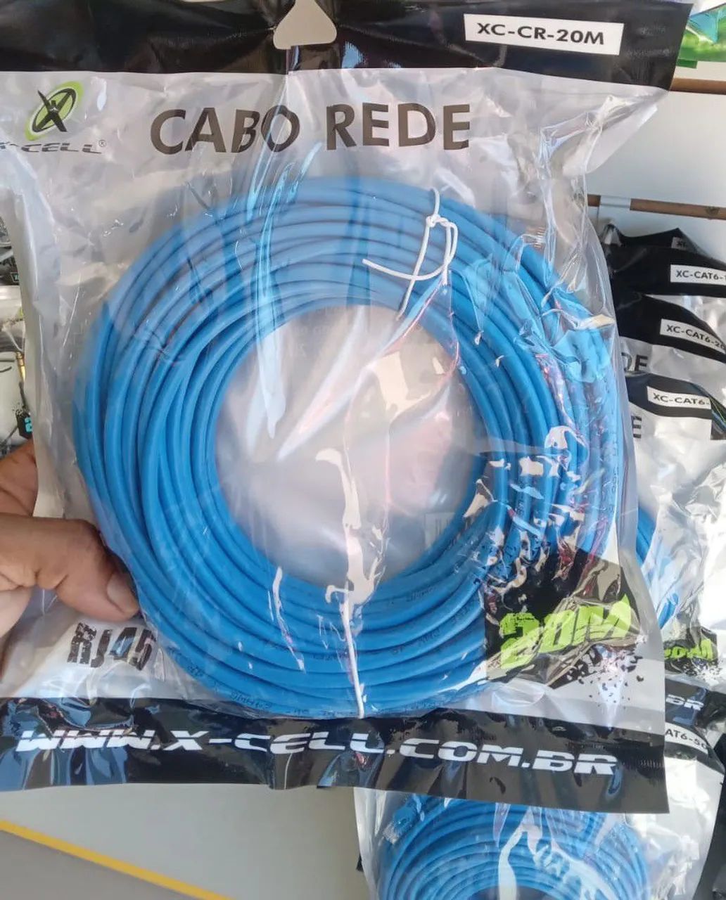 Cabos de rede para internet de 10 e 20 metros - Leia o anúncio!  - Foto 2