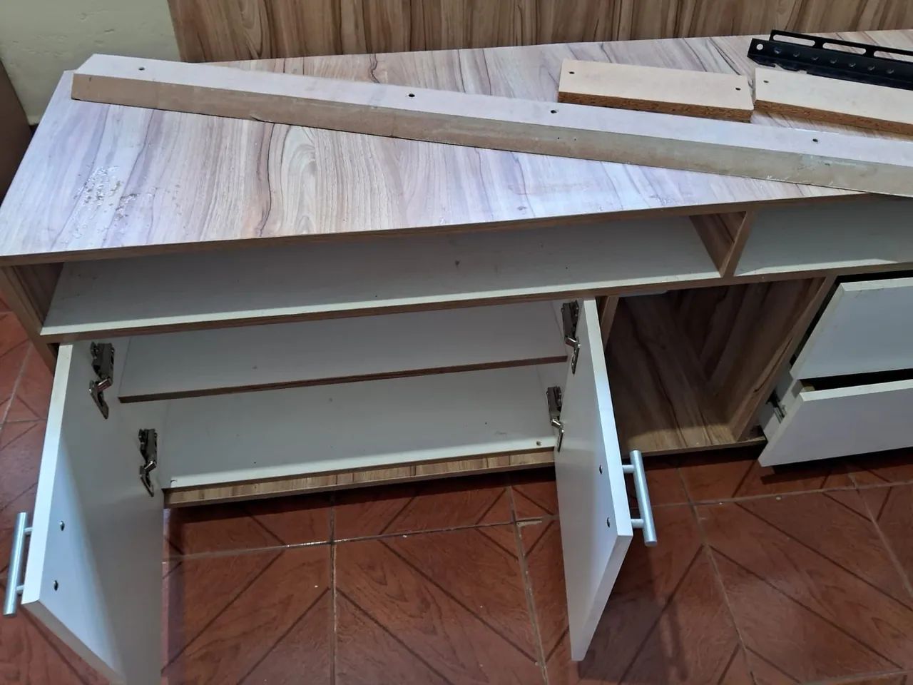 Conjunto Painel e Estante para sala - Foto 3
