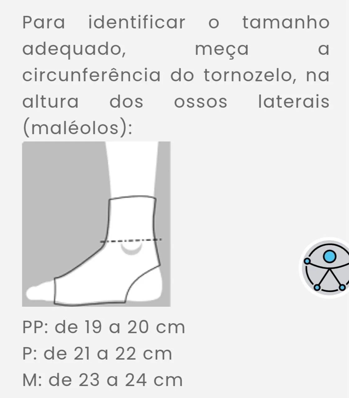 Tornozeleira de neoprene tam. M Mercur - Foto 5