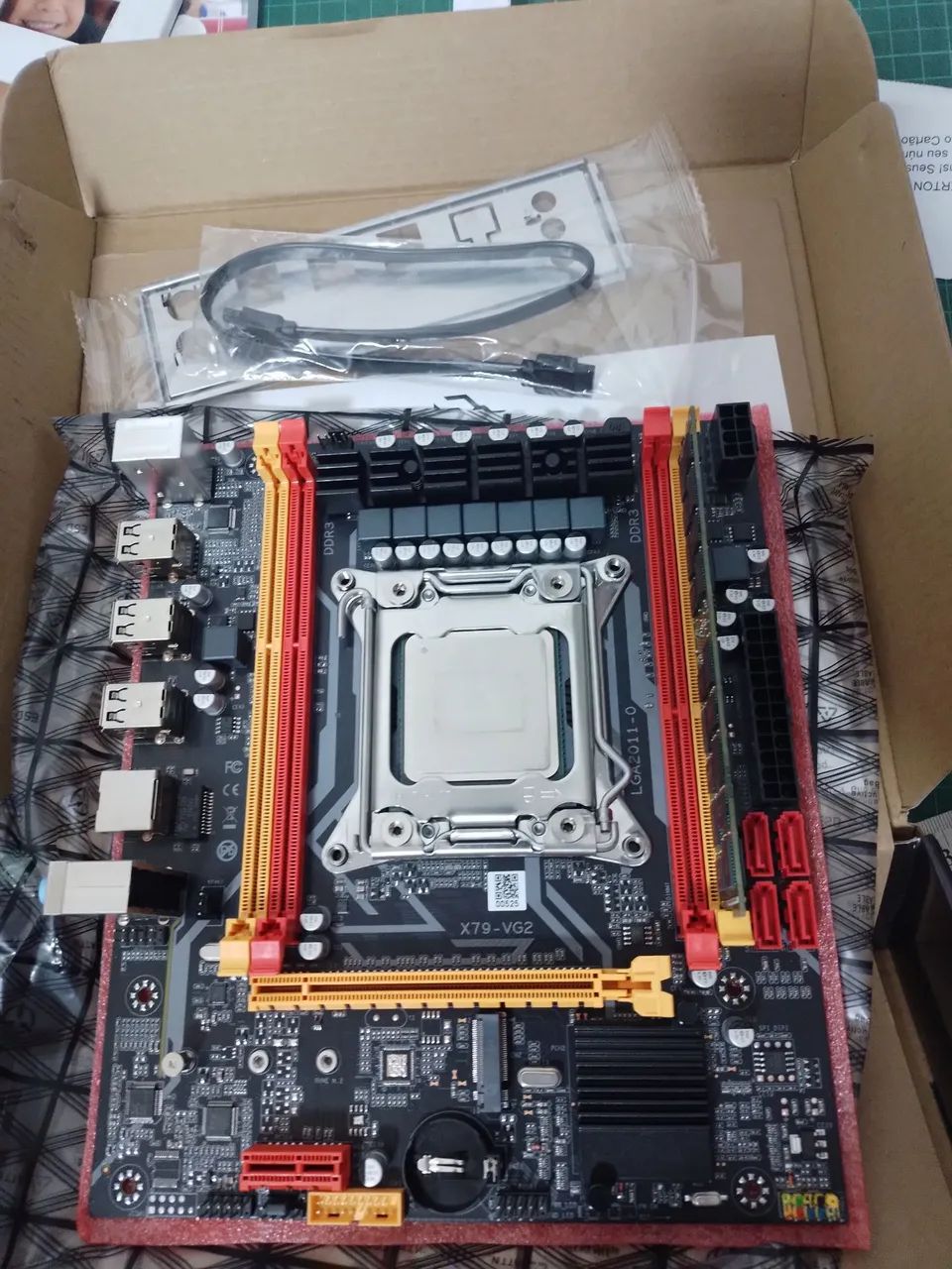 KIT Placa Mãe Gamer Xeon Intel + 16GB - Foto 2