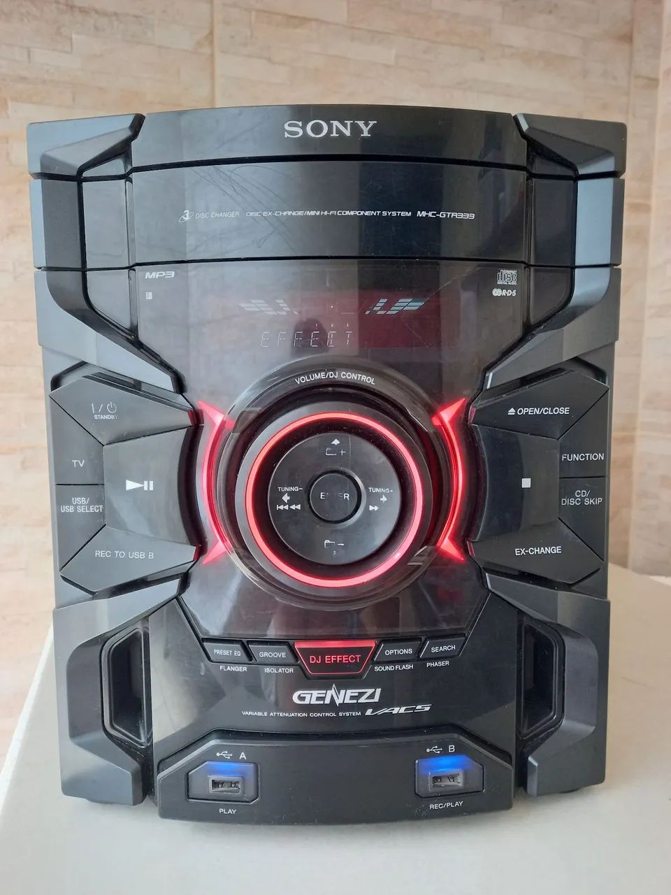 Disc ex-change/Mini hi-fi Component System Sony modelo MHC-GTA333  - Foto 4