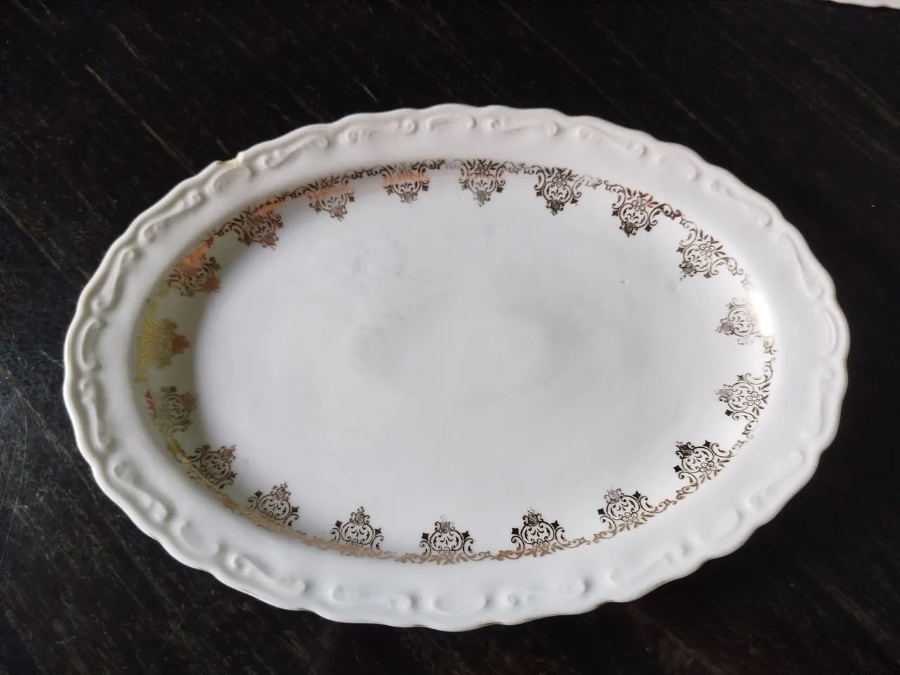 Duas travessas antigas de porcelana  (Maua) - Madein Brazil  - Foto 2