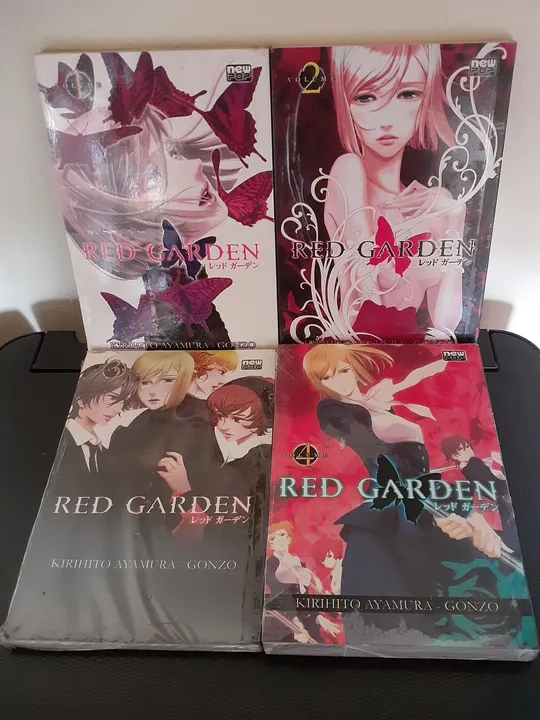Mangá Red Garden - (Vol. 1 ao 4)