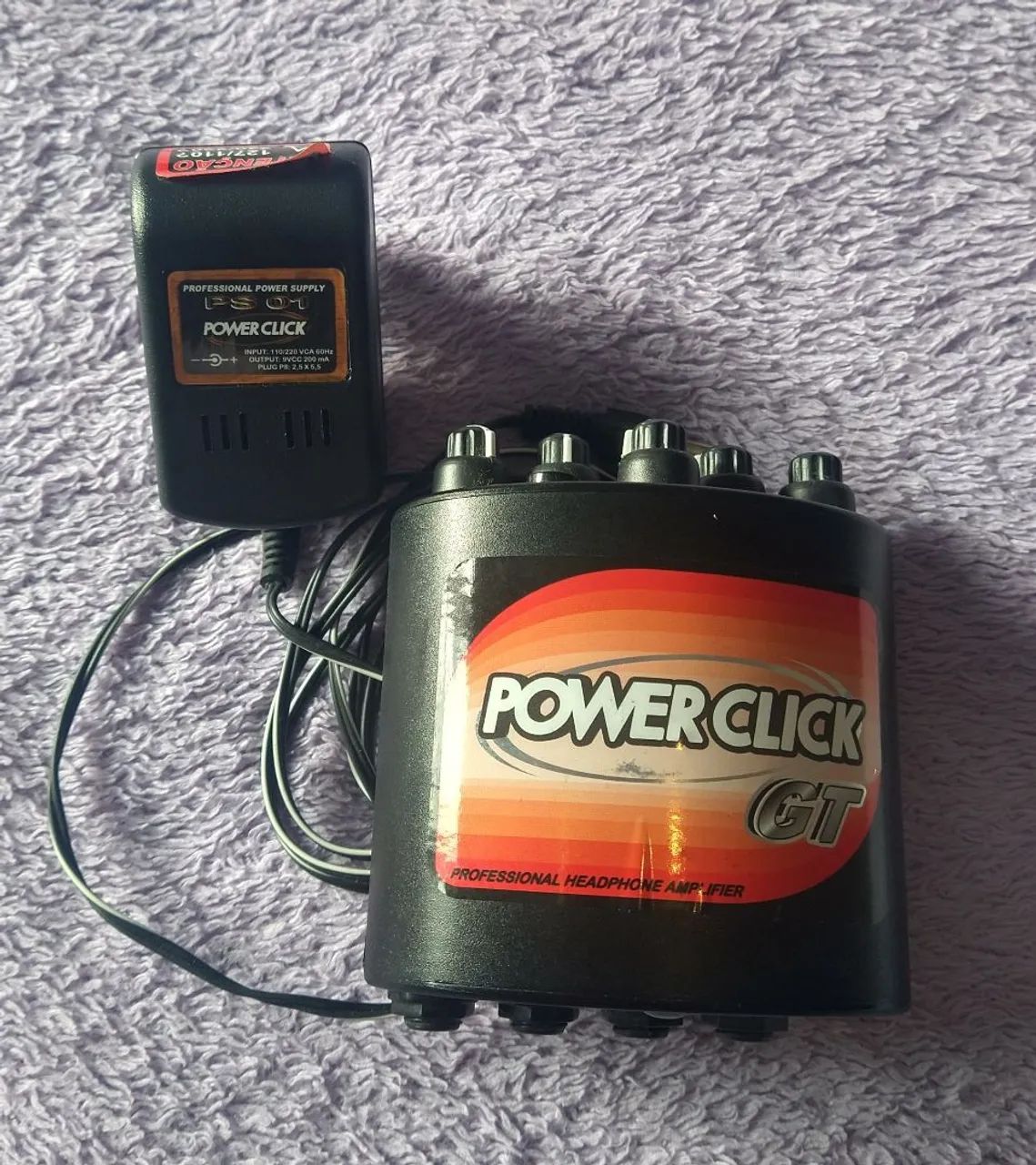 Mini amplificador / monitor de palco, Power click GT - Foto 6