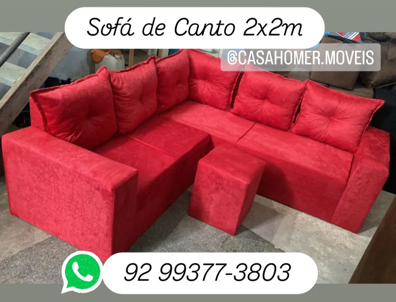 Sofá de Canto de R$900 por