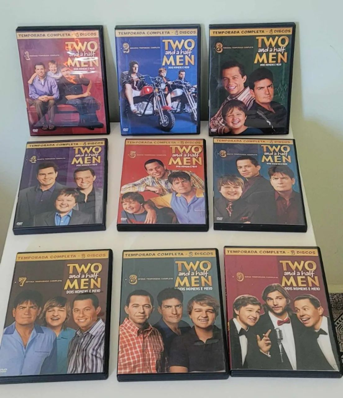 Dvd Two and a Half Men 1° a 9° temporada