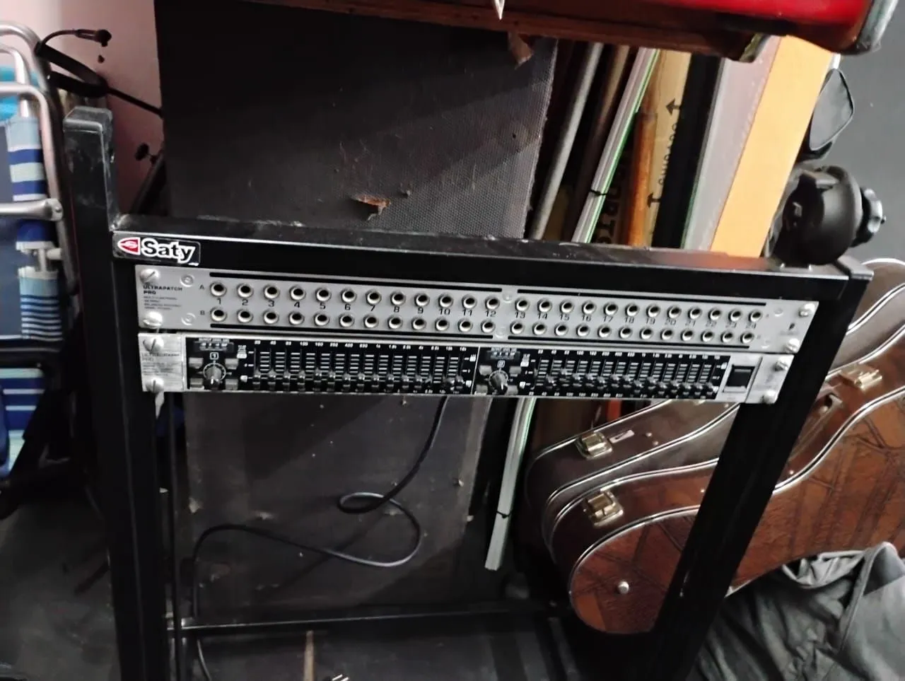 Equalizador e Patch Bay Saty - Profissional
