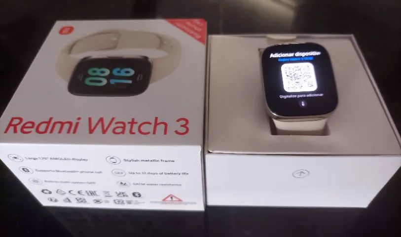 Xiaomi / Mi Redmi Watch 3, seminovo, completo, tudo original, na caixa