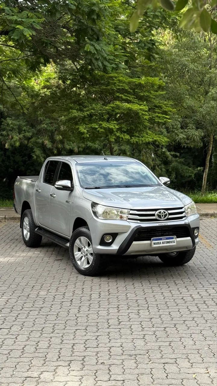 Hilux CD 4X4 2.8 Diesel Mec. 2018 | 10k Abaixo da Fipe | Bancos de couro + Multimídia  - Foto 3