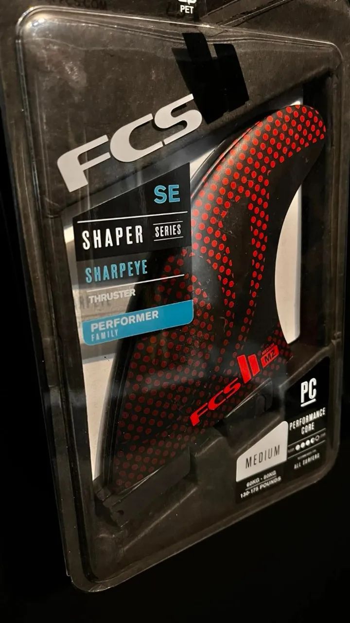Quilhas Fcs 2 Sharpeye Média Shaper Series Performer - Foto 2