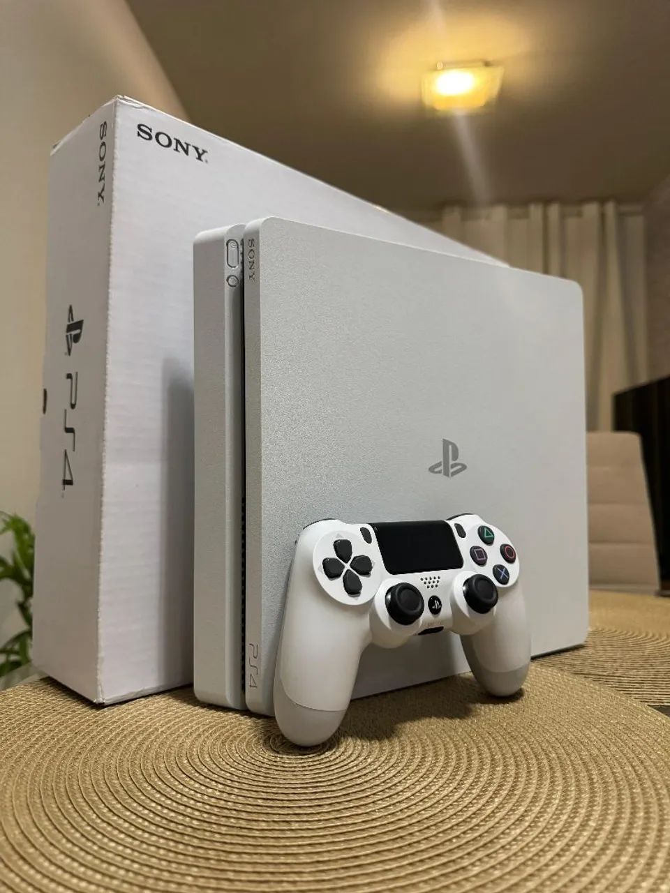 PS4 Branco - Console Completo Raro - Foto 4