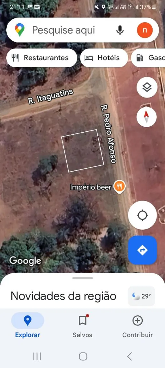 Lote a venda em Filadélfia TO