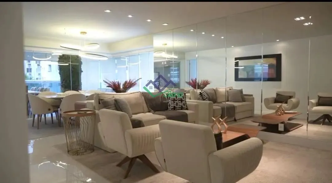 Apartamento para Venda em Santos, Boqueirão, 4 dormitórios, 4 suítes, 5 banheiros, 3 vagas