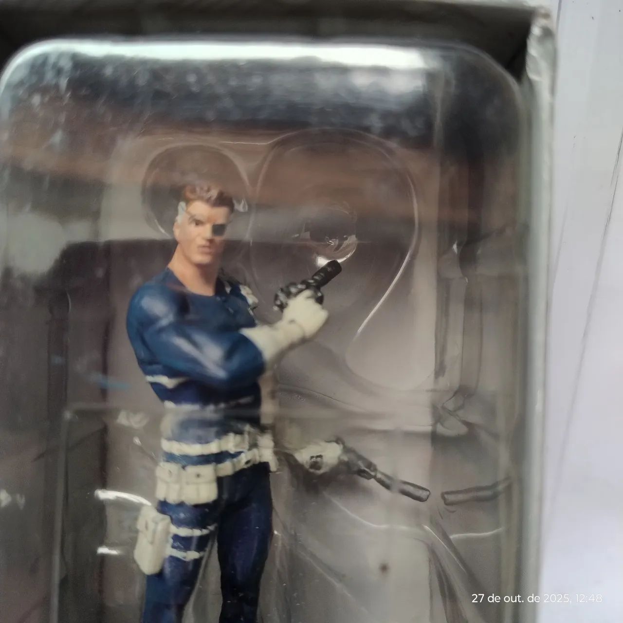 Coleção Eaglemoss Marvel 2008. Nick Fury. Novo lacrado. - Foto 3