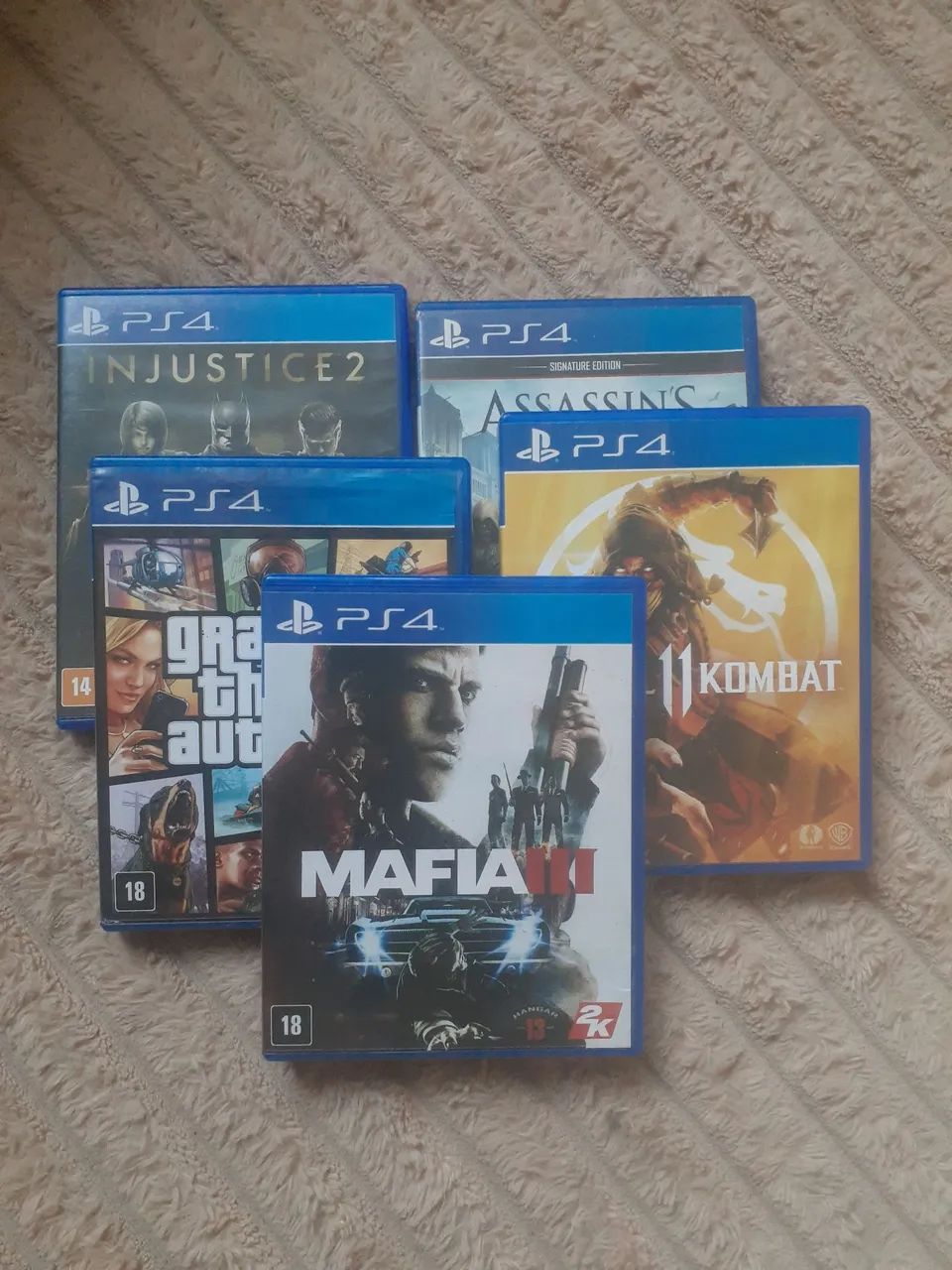 Jogos de PS4 à venda