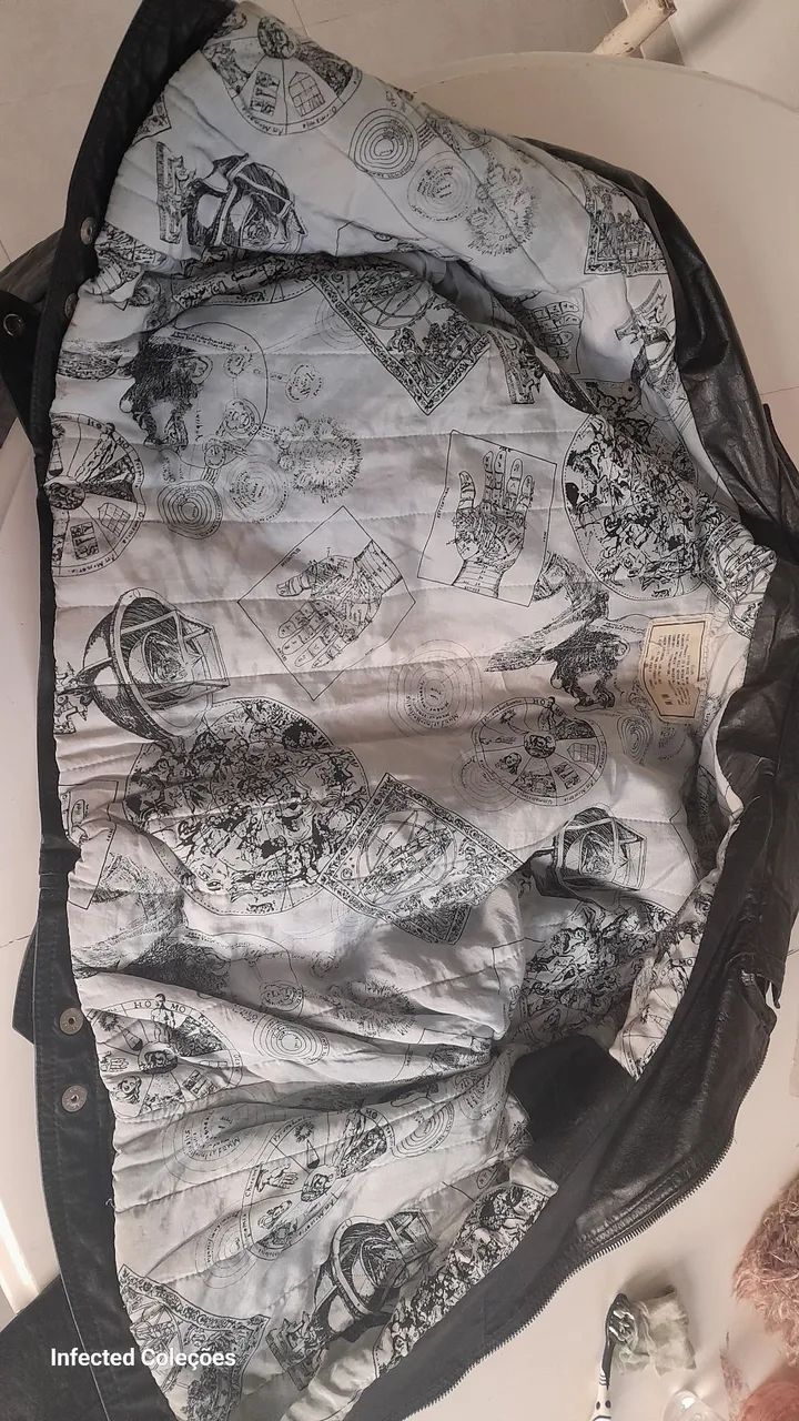 Jaqueta de Couro Preta - Foto 3