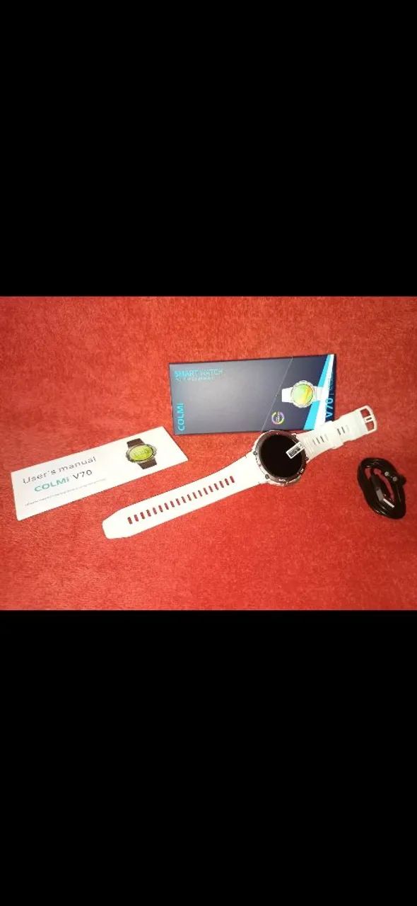 Smartwatch Colmi V70 tela AMOLED - Foto 3