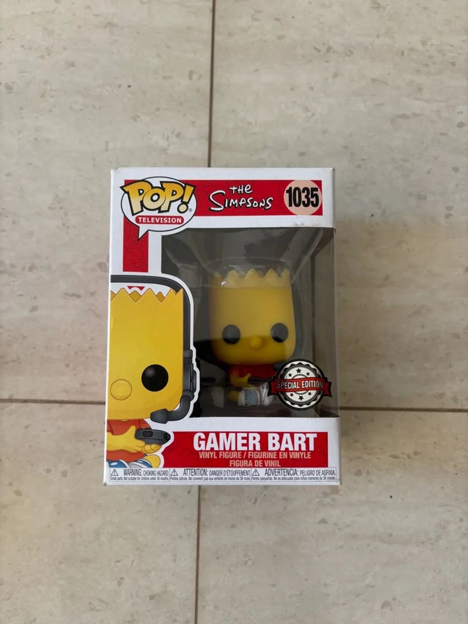 Funko Pop! Gamer Bart - Special Edition 1035