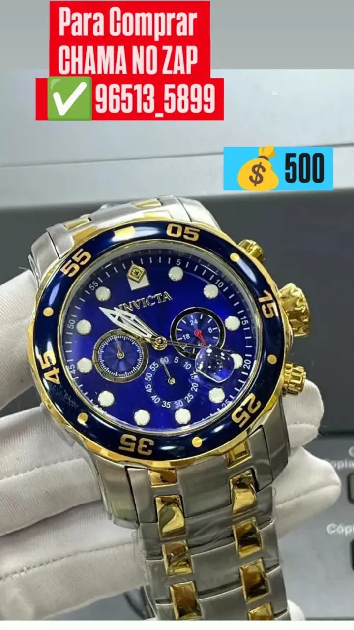 Relógio INVICTA PRO DIVER MISTO MULTIFUNCIONAL  - Foto 3