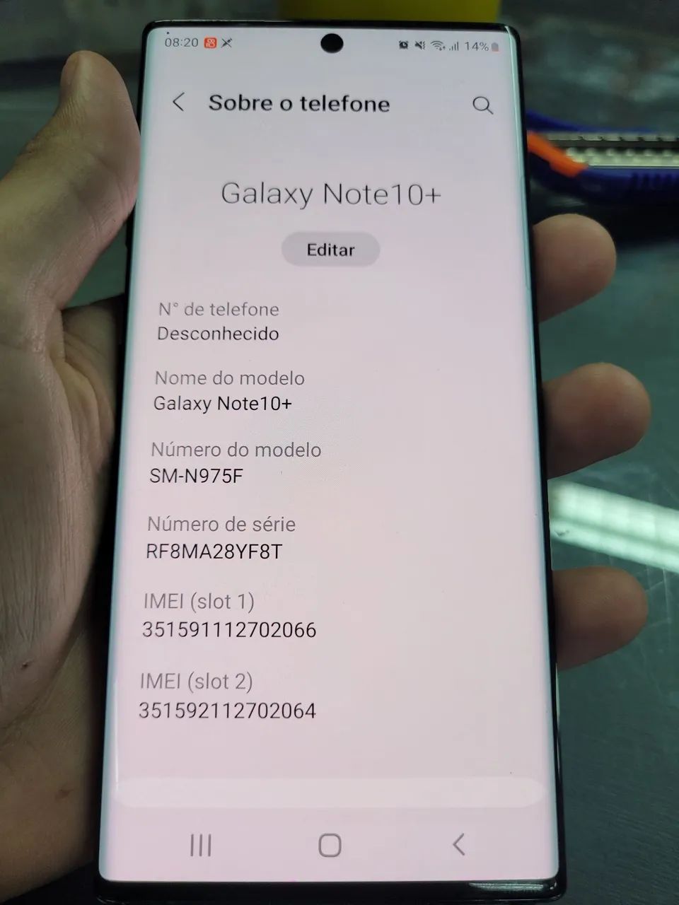Vendo ou troco Samsung note 10 + 256gb 12 de ram - Foto 5