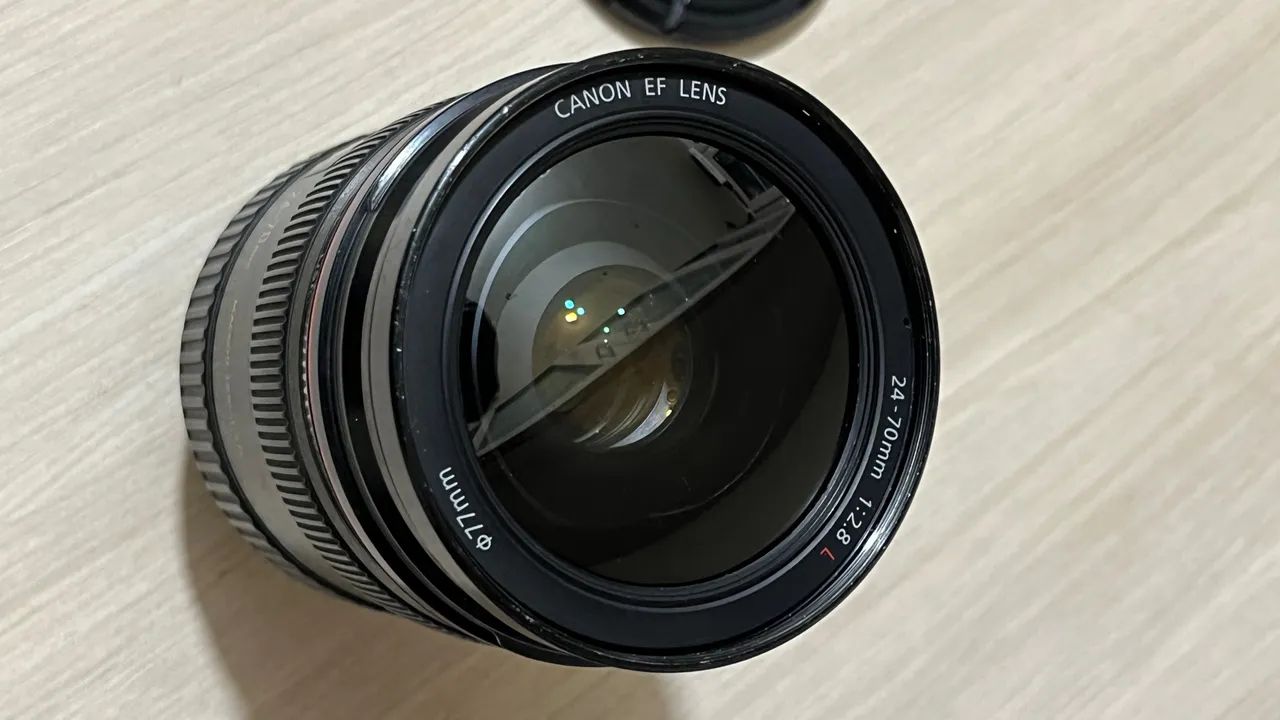Lente Canon 24-70mm f/2.8 L USM I - Foto 2