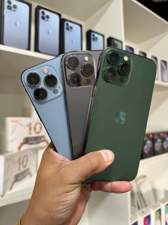 iPhone 13 Pro Max 128Gb $ 3699,00 Semi novo 