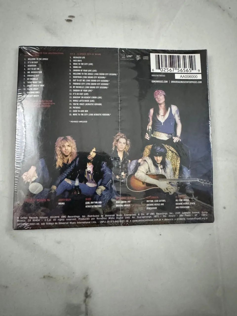 CD Guns N' Roses - Appetite for Destruction (Digipack) - Foto 2