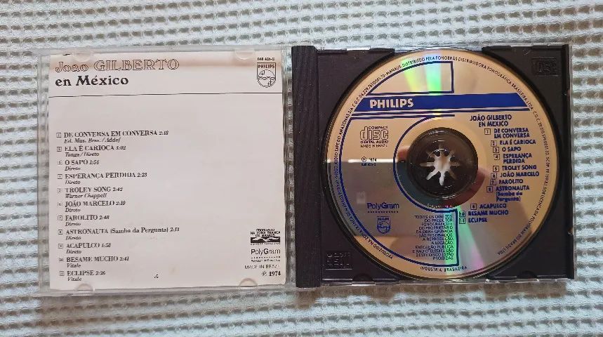 Raríssimo Cd João Gilberto - En México - Excelente Estado - Foto 2